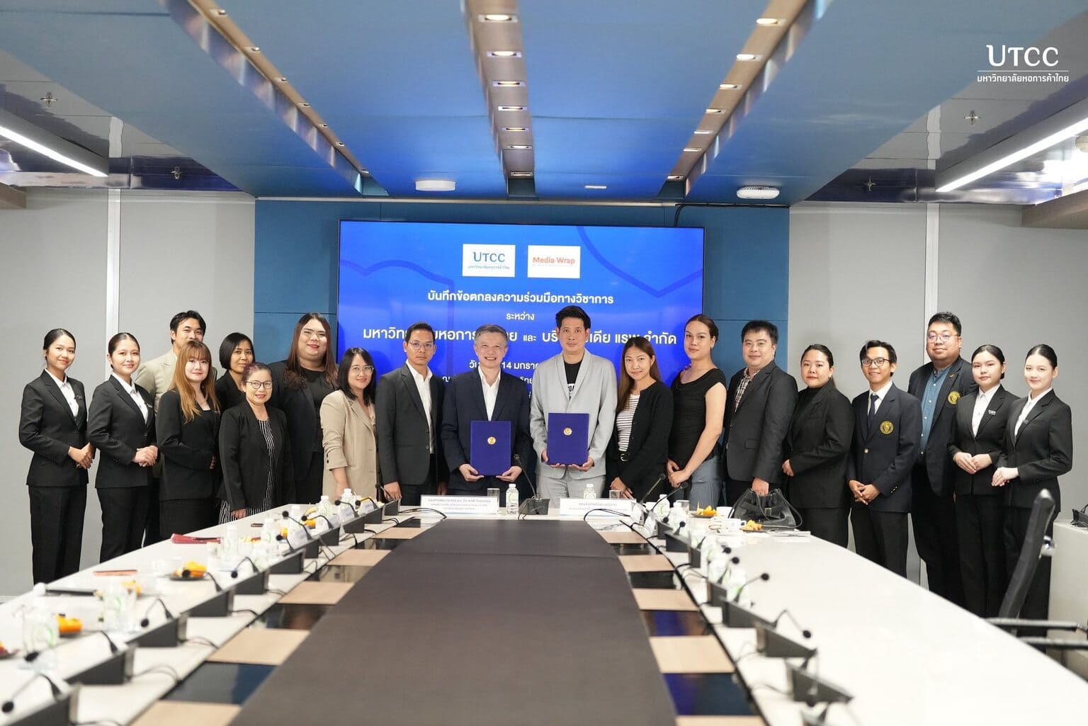 UTCC จับมือ Media Wrap ปั้นนักจัดงานจากสนามจริง!